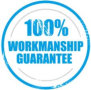 100% workmanhsip guarantee